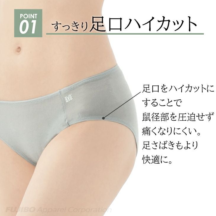 BVD 綿100% 涼軽 さらり スタンダードショーツ(LL)BLRC12-LL