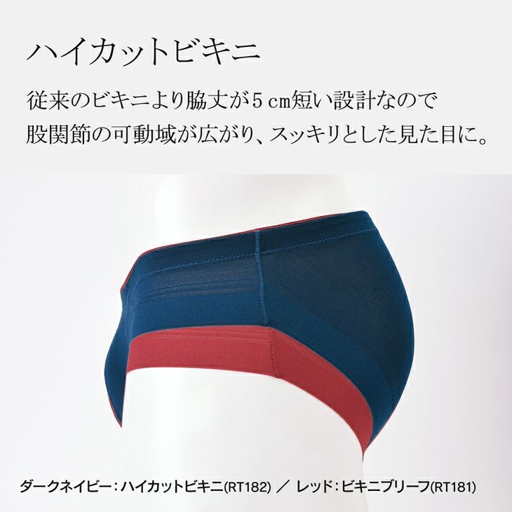 BVD 涼パン ハイカットビキニ （M/L/LL）RT182 | フジボウアパレル