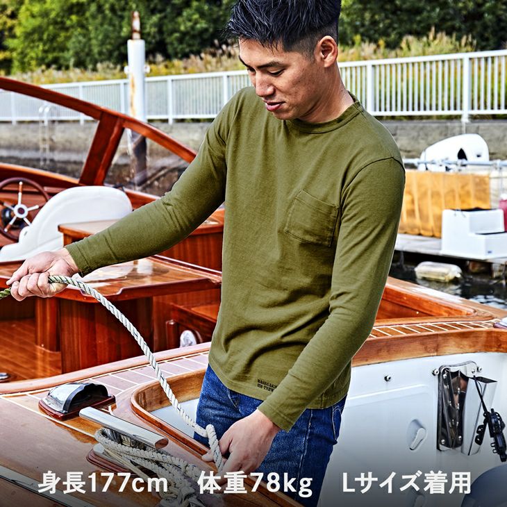 日本製】BVD ベースガーメンツ ヘビーウエイト 綿100％ クルーネック