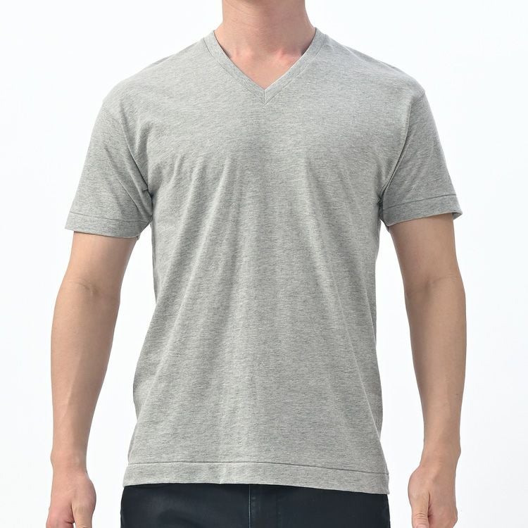 B.V.D. 綿100％天竺 PACK Vネック半袖Tシャツ （M/L/LL） EC104-2P