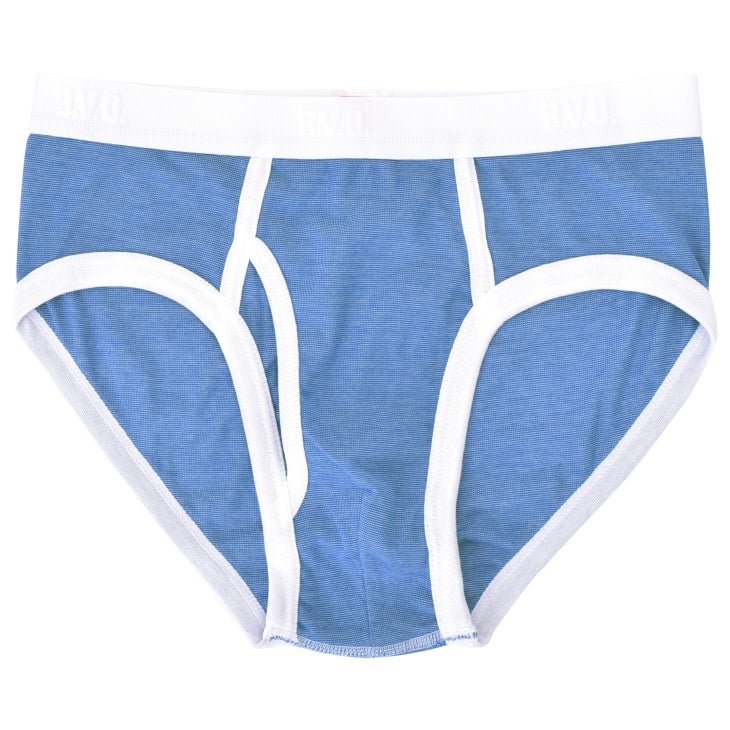 単品】B.V.D. 吸水速乾 パイピング ビキニブリーフ 前開き （M/L/LL