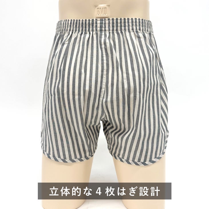 B.V.D. GOLD 先染トランクス 150周年記念限定 (M/L) G160 | フジボウ