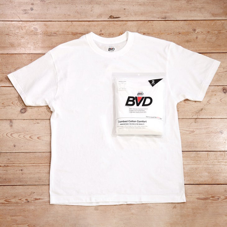 150周年企画】LIGHT WEIGHT 2枚組 クルーネックTシャツ 綿100％(M/L/XL