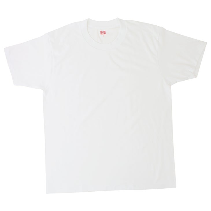 お得な3枚組＋吸水速乾 B.V.D. クルーネック半袖Tシャツ【M/L/LL